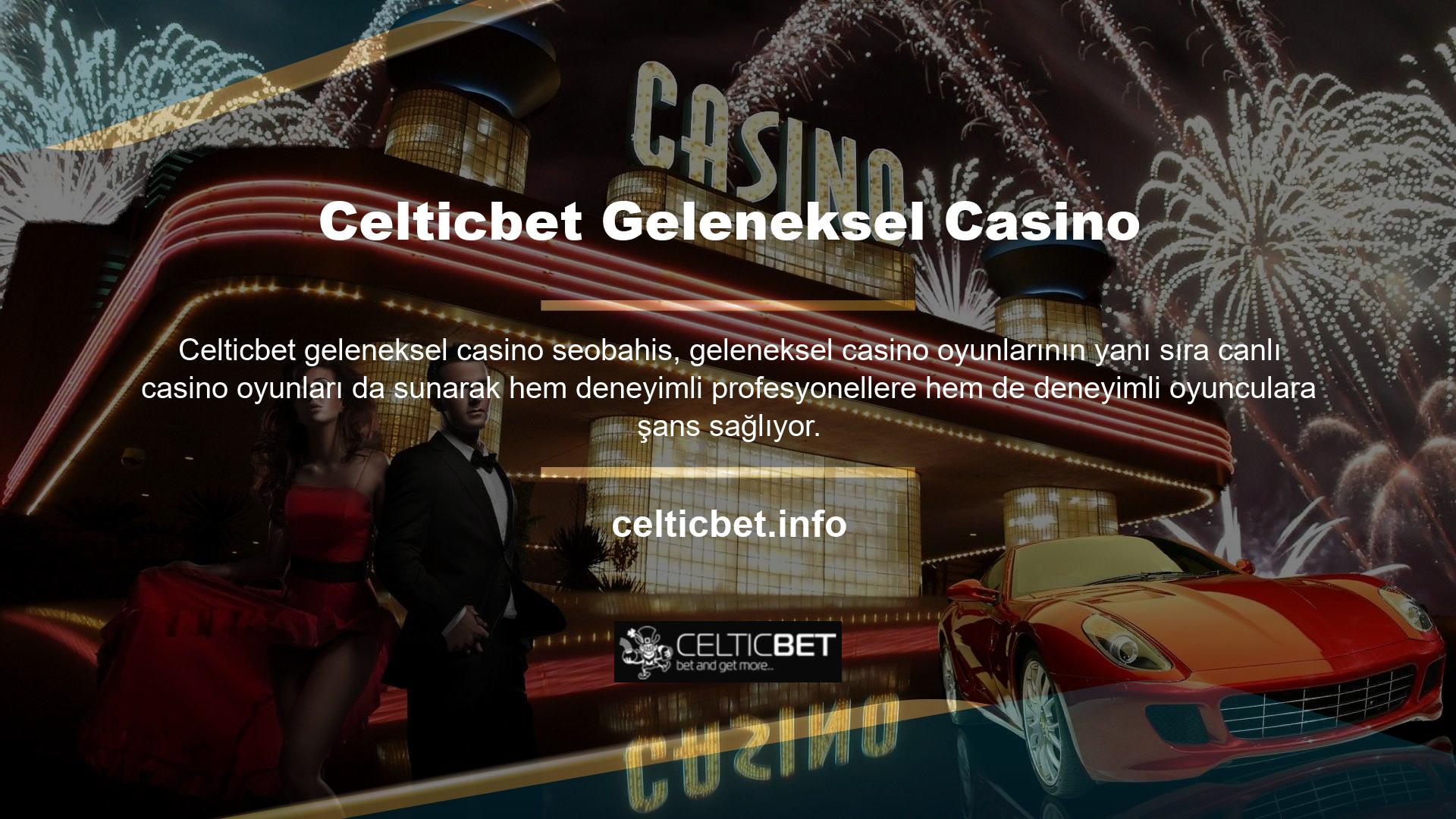 Site, oyuncuların eğlencesini artırmak ve kazanma şanslarını artırmak için çok çeşitli casino oyunları sunar ve bunları canlı olarak yayınlar